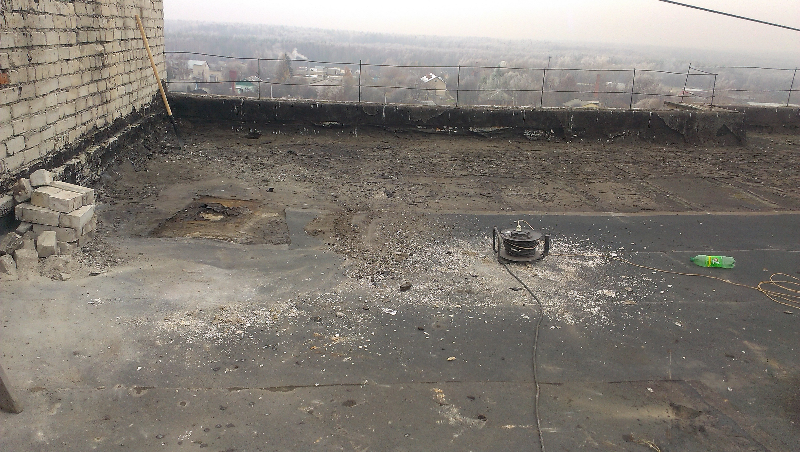 Кровельные работы г. Муром, ул. Энгельса, д. 21