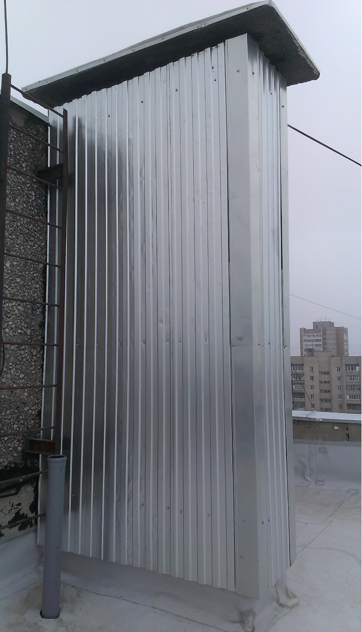 Кровельные работы г. Муром, ул. Энгельса, д. 21